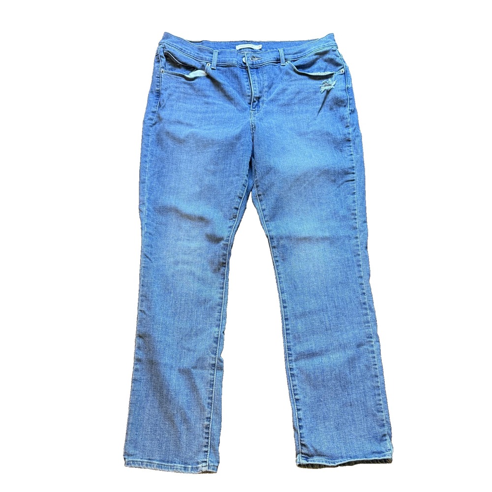 Levi's Jeans Womens 14 Classic Straight Preppy W32 L30 39250-0018